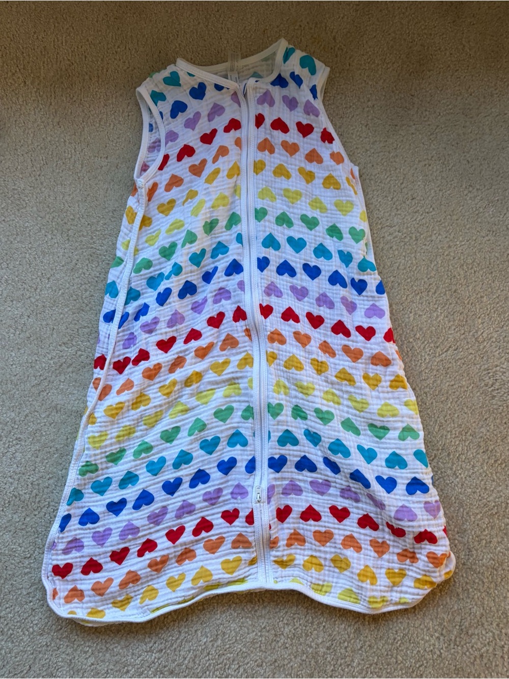 100% cotton muslin sleep sack